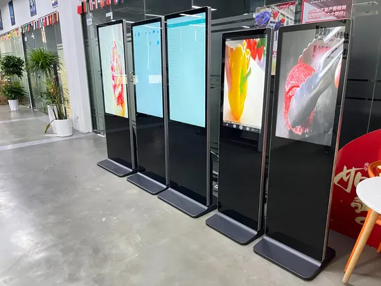 Supporti LED per apparecchiature pubblicitarie di rete Android ultra sottili con tocco capacitivo personalizzato da 49 pollici Display LCD segnaletica digitale